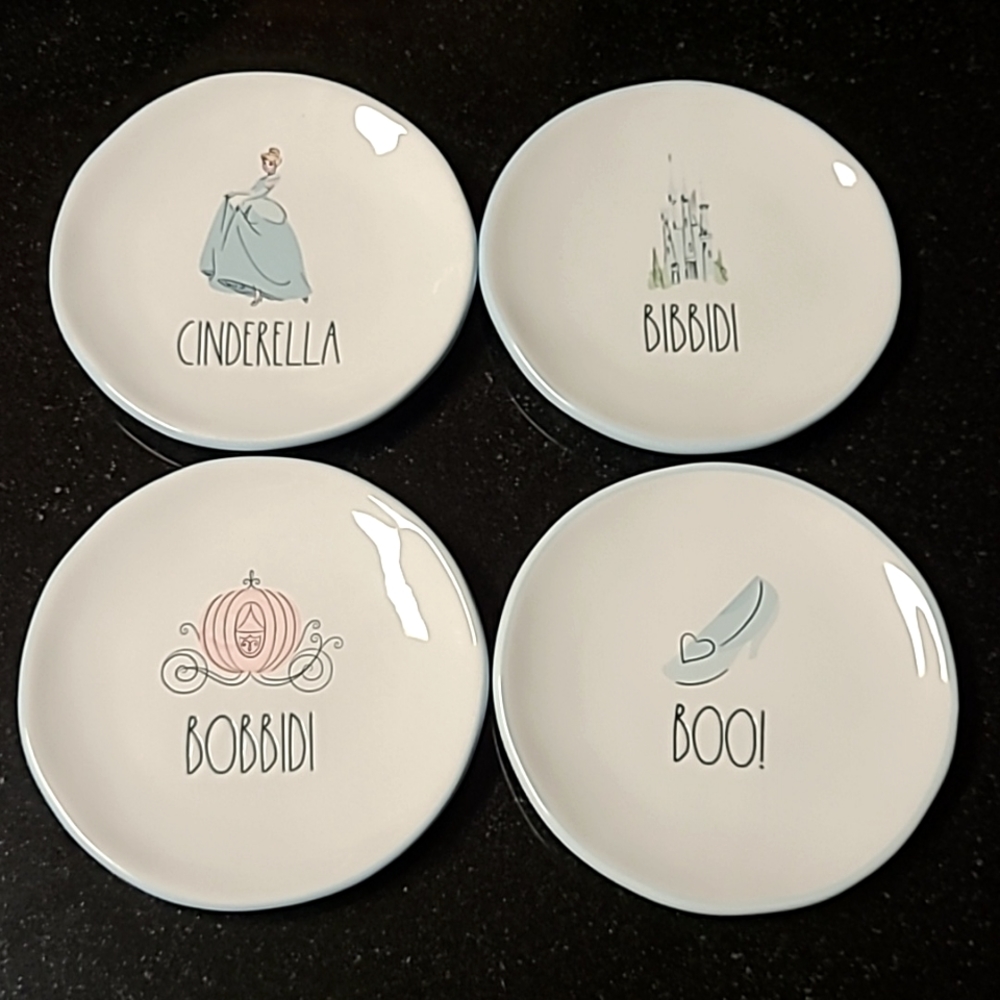 Rae Dunn Cinderella Dessert Plates